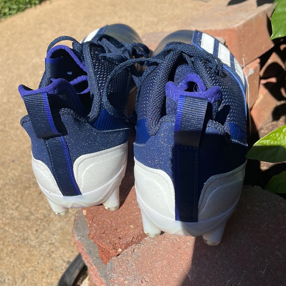 Adidas adizero scorch blue white mens football 11.5 - Picture 3 of 8
